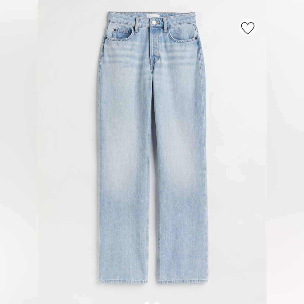 H&M 90’s Straight High Waist Jeans